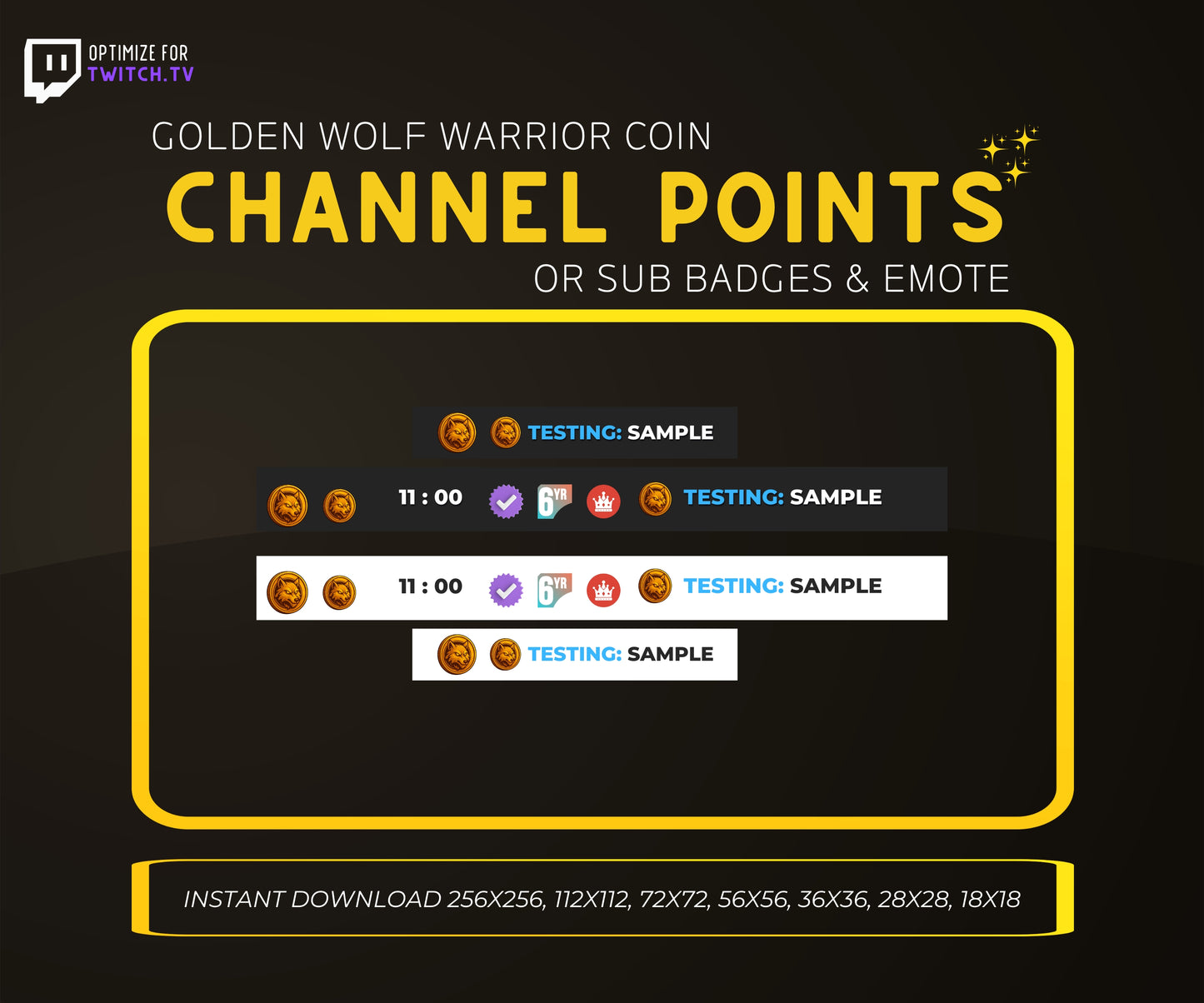 Golden Wolf Coin | Premium Digital Collectible & Gaming Design