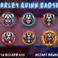 Harley Quinn Badge Pack – Twitch/Discord Sub Icons (Base to 1 Year)