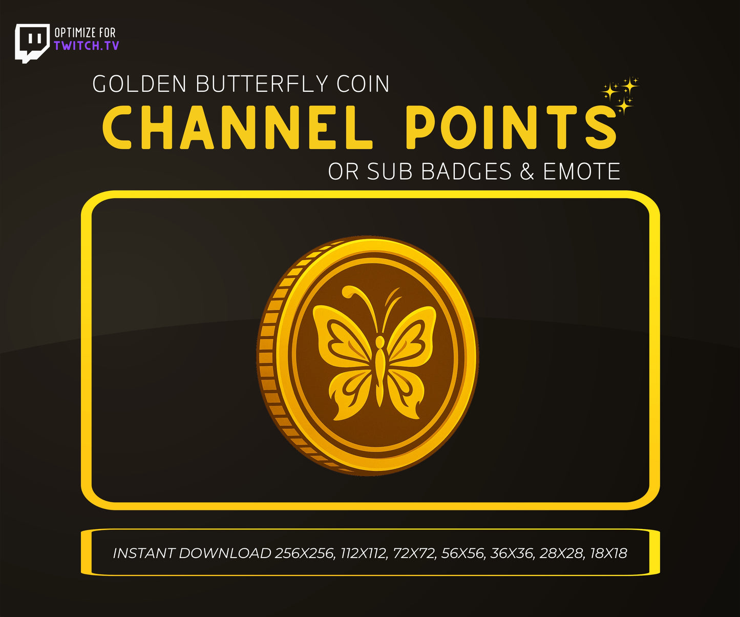 Golden Butterfly Coin | Premium Digital Collectible & Luxury Coin Design