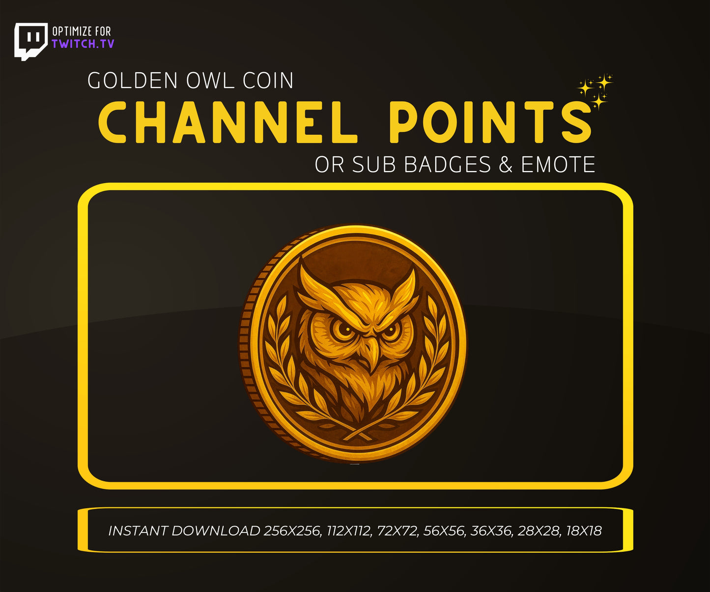 Golden Owl Coin | Premium Digital Collectible & Fantasy Coin Design