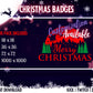 Christmas Badge Pack – Festive Twitch/Discord Sub Icons (Base to 3 Years)
