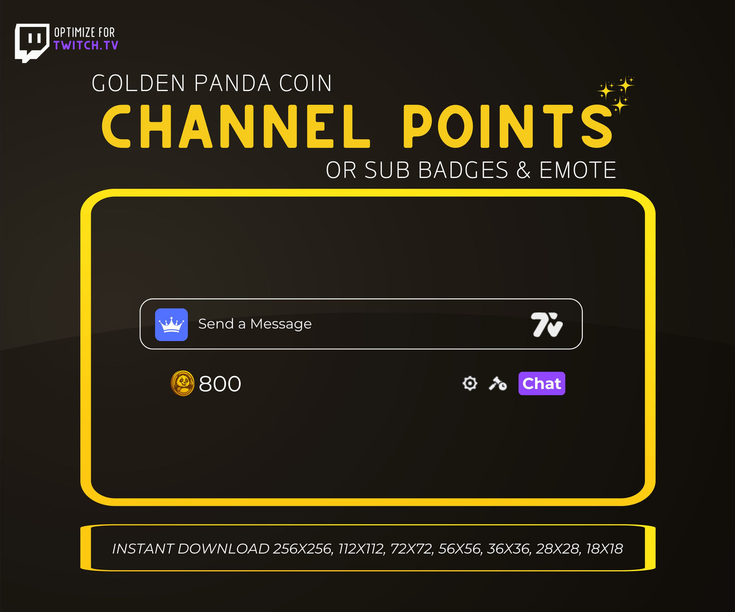 Golden Panda Coin | Premium Digital Collectible & Gaming Coin Design