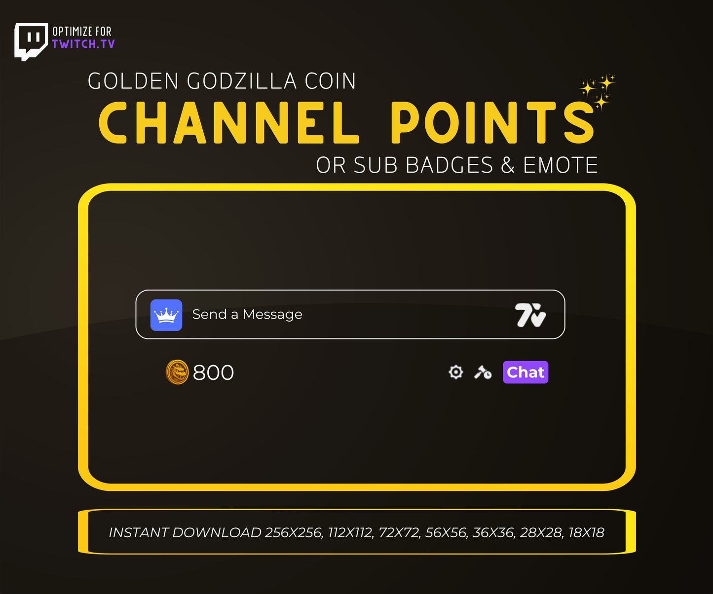 Golden Godzilla Coin | Premium Digital Collectible & Monster Coin Design