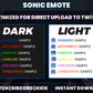 Sonic 6 Emotes Pack – Cute Gamer Emotes for Twitch, Discord & YouTube | Digital Download (28/56/112 px)