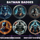 Batman Twitch Badges – Twitch, Discord, Kick (Base to 1 Year)