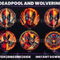 Deadpool & Wolverine Badges – 6 Subscriber Loyalty Badges (Base to 1 Year)