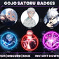 Gojo Satoru Anime Subscriber Badges – Twitch/Discord Icons (Base to 1 Year)