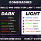 Bomb Badge Pack – Explosive Twitch/Discord Sub Icons (Base to 1 Year)