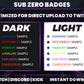 Sub-Zero Twitch Sub Badges | Base to 1 Year Mortal Kombat-Inspired Loyalty Badge Pack