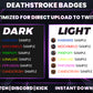 Deathstroke Stream Badges – 6 Subscriber Badges (Base to 1 Year)