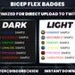 Bicep Flex Sub Badges | Base to 1 Year Gym & Strength-Themed Loyalty Badge Set for Streamers