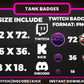 Tank Badge Pack – Military Sub Icons (Base to 1 Year)