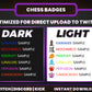 Chess Badge Pack – Strategy-Themed Twitch/Discord Sub Icons (Base to 1 Year)