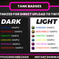 Tank Badge Pack – Military Sub Icons (Base to 1 Year)
