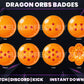 Dragon Orbs Loyalty Badges – 1 to 3 Year Twitch/Discord/Kick Subscriber Icons