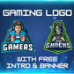 Custom Gamer Logo + Streamer Banner & Animated Intro Pack