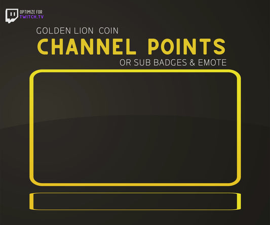 Golden Lion Coin | Premium Digital Collectible & Gaming Coin Design  📝 Description: