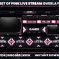 Set of Pink Live Stream Overlay | Cute Twitch, YouTube & Gaming Stream Package