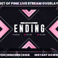 Set of Pink Live Stream Overlay | Cute Twitch, YouTube & Gaming Stream Package