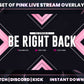 Set of Pink Live Stream Overlay | Cute Twitch, YouTube & Gaming Stream Package