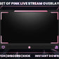 Set of Pink Live Stream Overlay | Cute Twitch, YouTube & Gaming Stream Package