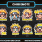 Naruto Emotes | Anime Twitch, Discord & YouTube Streaming Emotes Pack